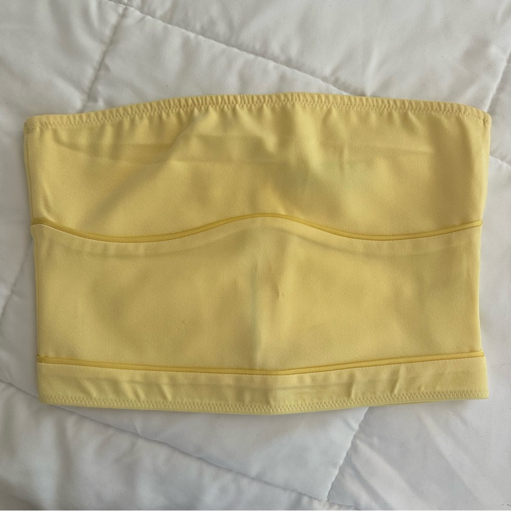 White Fox strapless top
